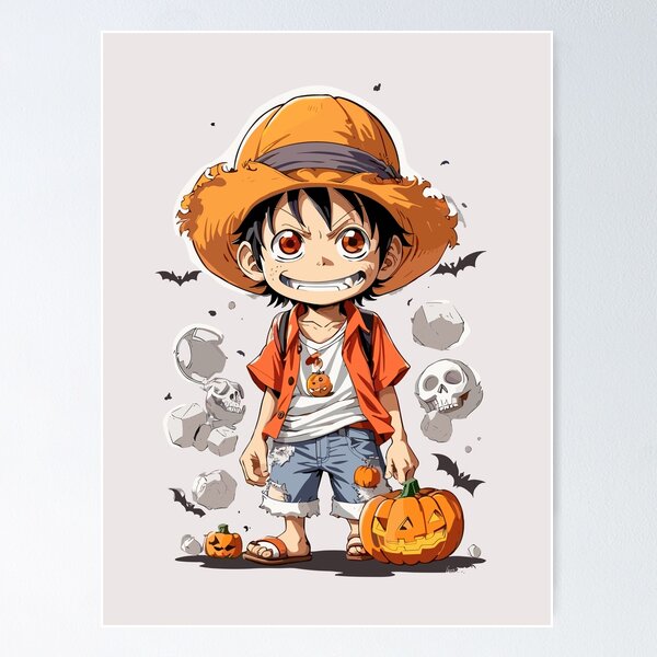 Item preview, Luffy Halloween Special designed and sold by popflix.