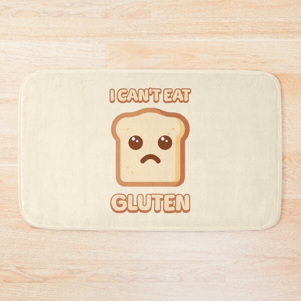 Item preview, I Cant Eat Gluten Cute Bread Cartoon designed and sold by PMCreative.