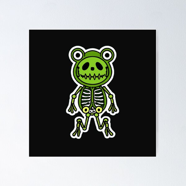 Item preview, pequeña rana verde Pegatina designed and sold by Space Explorer  Emporium.