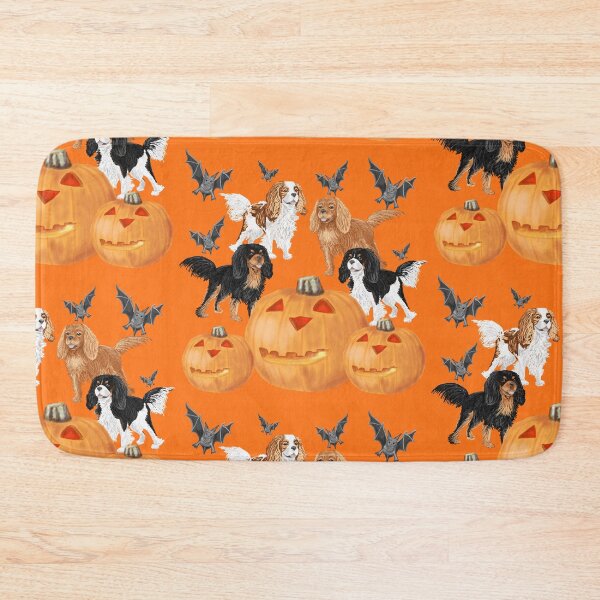Item preview, Halloween Cavalier King Charles Spaniels designed and sold by barksandsqueaks.