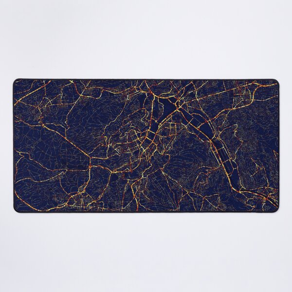Item preview, Stuttgart, Germany Map - City At Night designed and sold by deMAP.