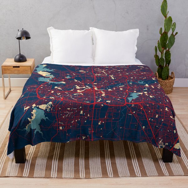Item preview, Fort Worth City Map of Texas, USA - Hope designed and sold by deMAP.