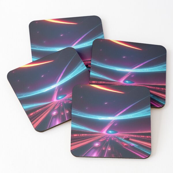 Item preview, Car Synthwave, neon, futurist, kids, game, children, future designed and sold by Cyber Kids.