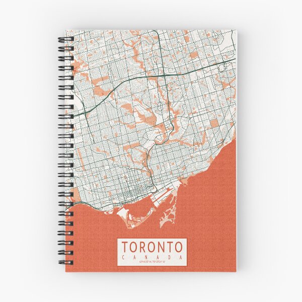 Item preview, Toronto City Map of Ontario, Canada - Bohemian designed and sold by deMAP.