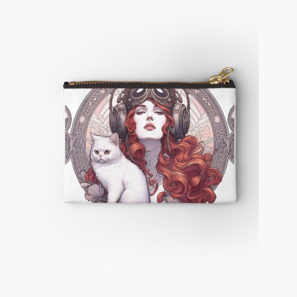 Item preview, Girl and white cat n.13 designed and sold by Carnisch.