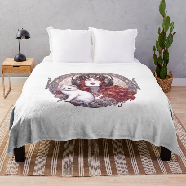 Item preview, Girl and white cat n.13 designed and sold by Carnisch.