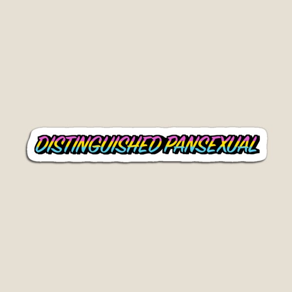 Item preview, Distinguished Pansexual designed and sold by kat-karus.