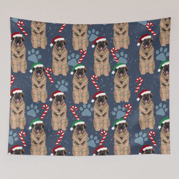 Item preview, Christmas Leonberger Santa designed and sold by KantstandyaC.