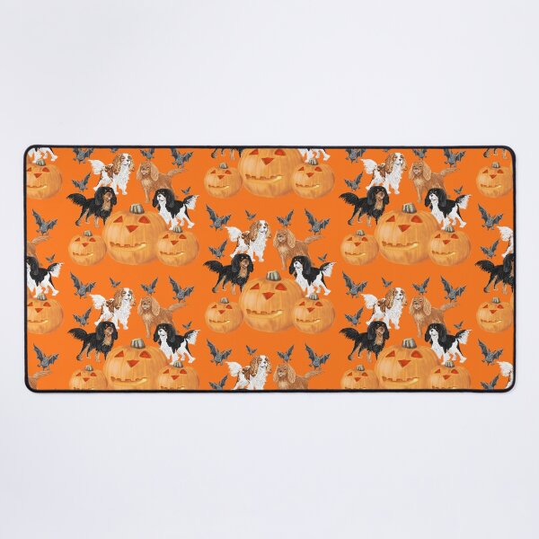 Item preview, Halloween Cavalier King Charles Spaniels designed and sold by barksandsqueaks.