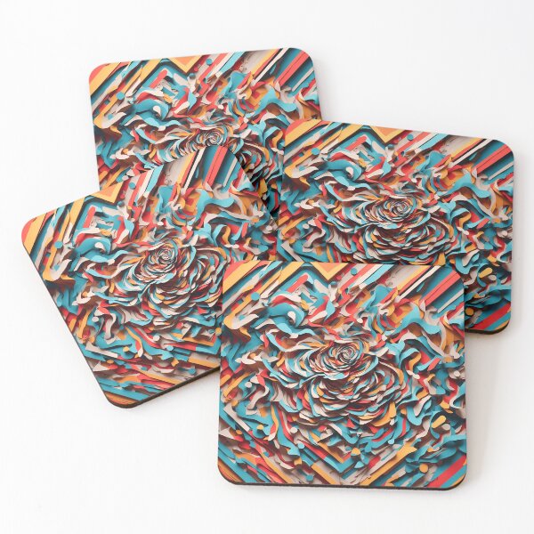 Item preview, Paper Art - Colorswirl designed and sold by AiArtNovi.