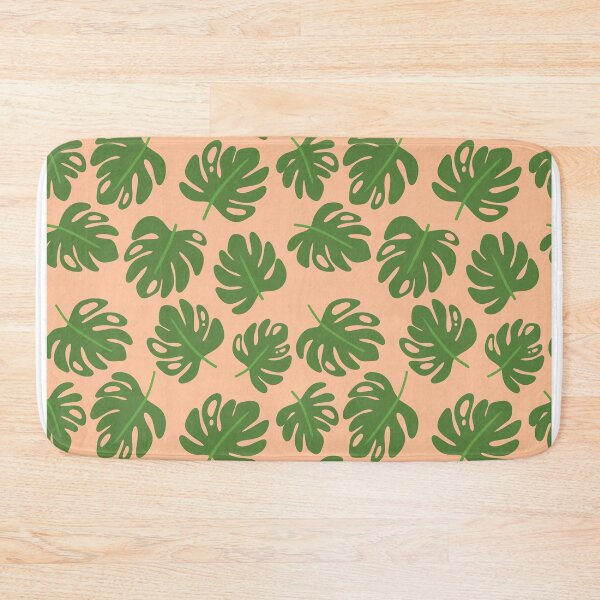 Item preview, Peachy Monstera Leaves designed and sold by VannBenson.