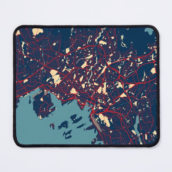 Item preview, Oslo City Map of Norway - Hope designed and sold by deMAP.