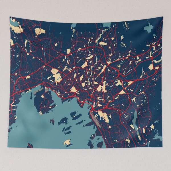 Item preview, Oslo City Map of Norway - Hope designed and sold by deMAP.