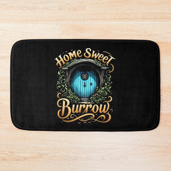 Item preview, Home Sweet Burrow II - Blue Halfling Home - Fantasy designed and sold by Fenay Designs.