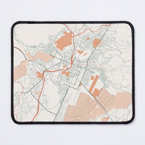 Item preview, Podgorica City Map of Montenegro - Bohemian designed and sold by deMAP.
