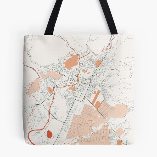 Item preview, Podgorica City Map of Montenegro - Bohemian designed and sold by deMAP.