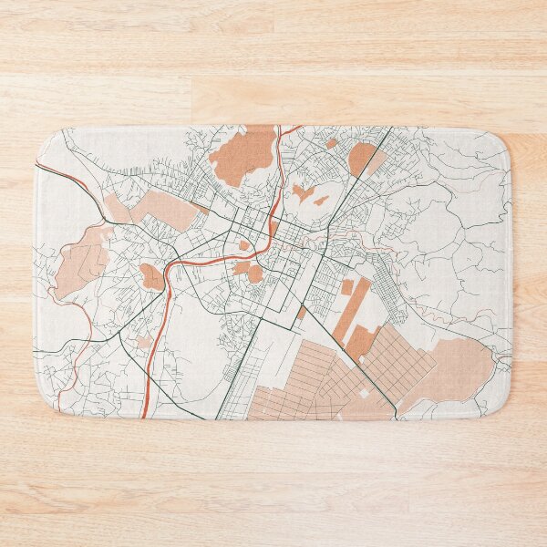 Item preview, Podgorica City Map of Montenegro - Bohemian designed and sold by deMAP.