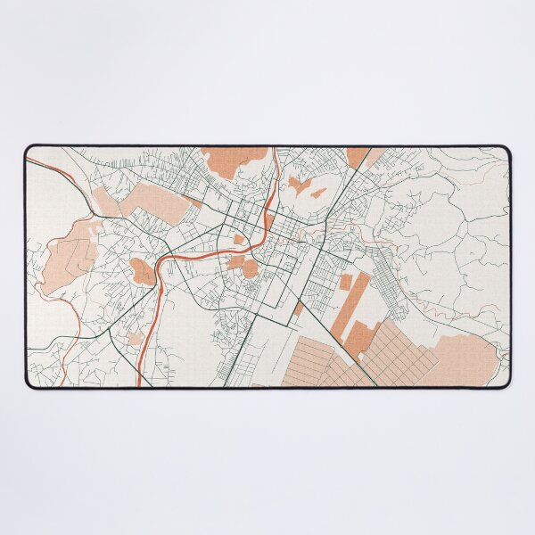 Item preview, Podgorica City Map of Montenegro - Bohemian designed and sold by deMAP.