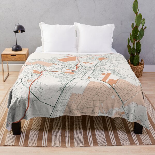 Item preview, Podgorica City Map of Montenegro - Bohemian designed and sold by deMAP.