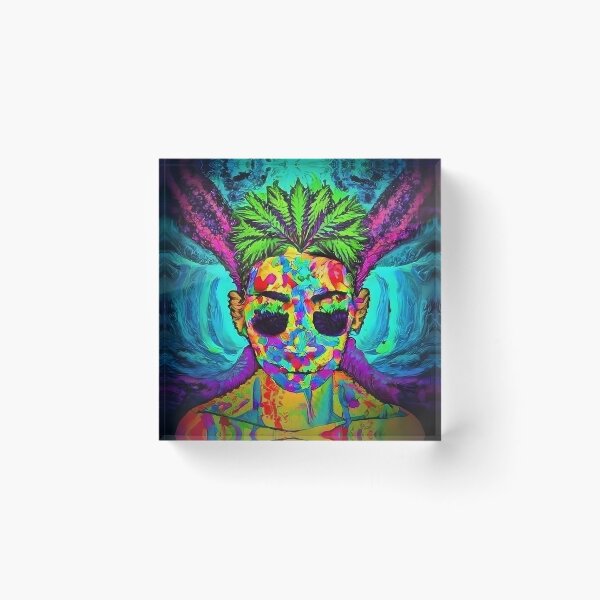 Item preview, Trippy portrait 1 designed and sold by Psilosybart.