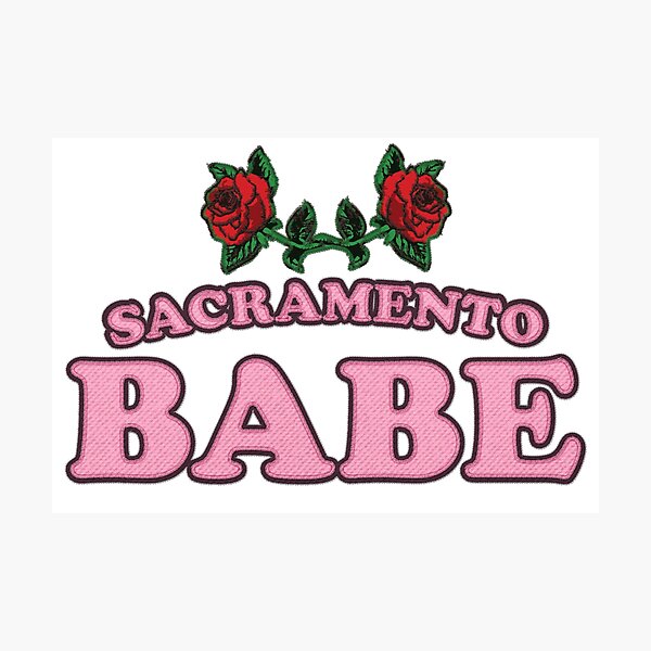 Item preview, Sacramento Babe designed and sold by missamberw.