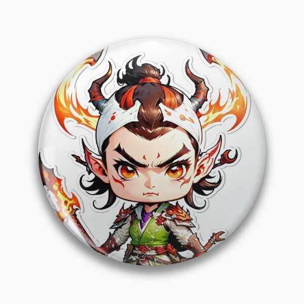 Item preview, Halloween Cartoon Demon Hunter designed and sold by cArtToonShop.