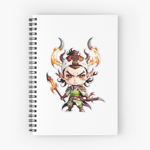 Item preview, Halloween Cartoon Demon Hunter designed and sold by cArtToonShop.