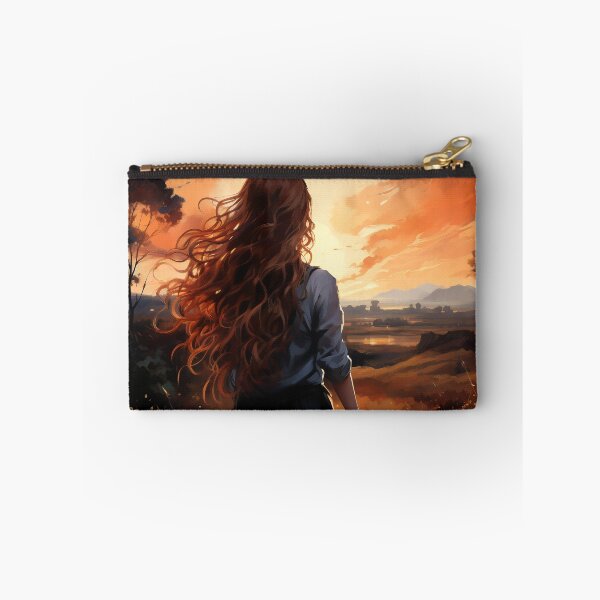 Item preview, Enchanted Echoes: The Ethereal Goddess Proclaiming Love Amidst the Blossoming Wilderness - An Impressionistic Digital Reverie designed and sold by oanaunciuleanu.