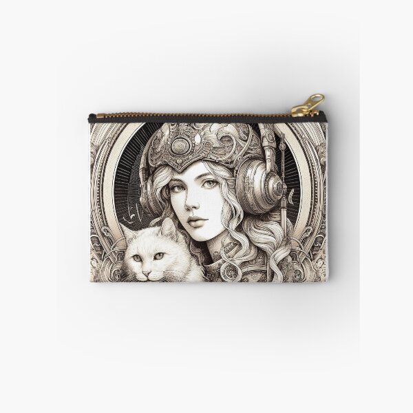 Item preview, Girl and white cat n.14 designed and sold by Carnisch.