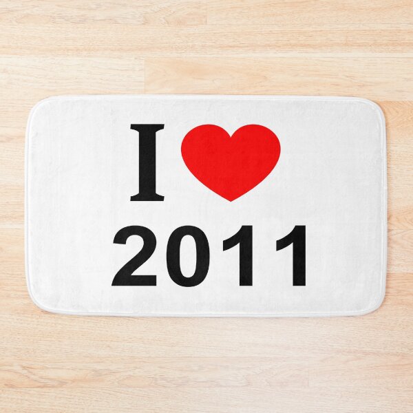 Item preview, I ❤️ 2011 I LOVE 2011 I HEART 2011 designed and sold by usernamenaijan.