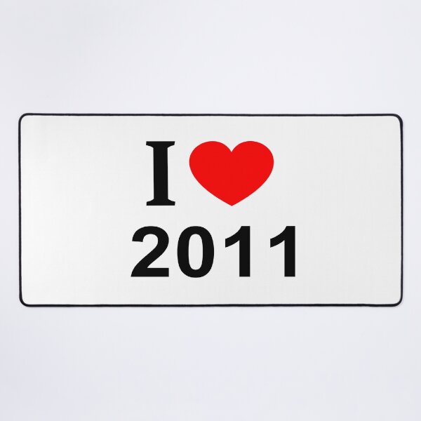 Item preview, I ❤️ 2011 I LOVE 2011 I HEART 2011 designed and sold by usernamenaijan.
