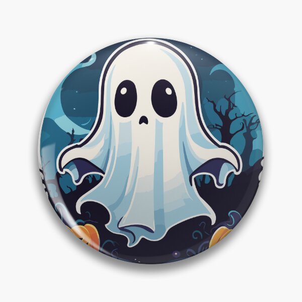 Item preview, Confused ghost | Halloween designed and sold by HaloPumpkin.