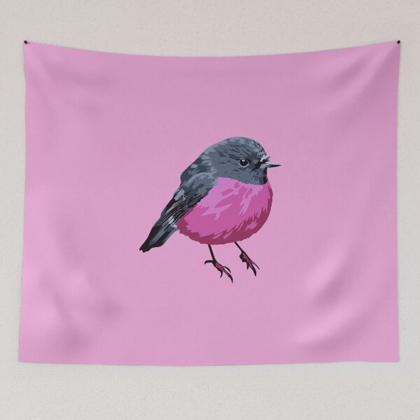 Item preview, Pink Robin Portrait designed and sold by GeoCreate.