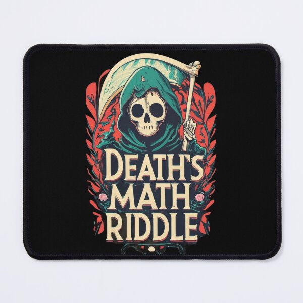 Item preview, Death's math riddle designed and sold by TrendyPalette.