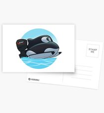 Orca Speedboat Postcards