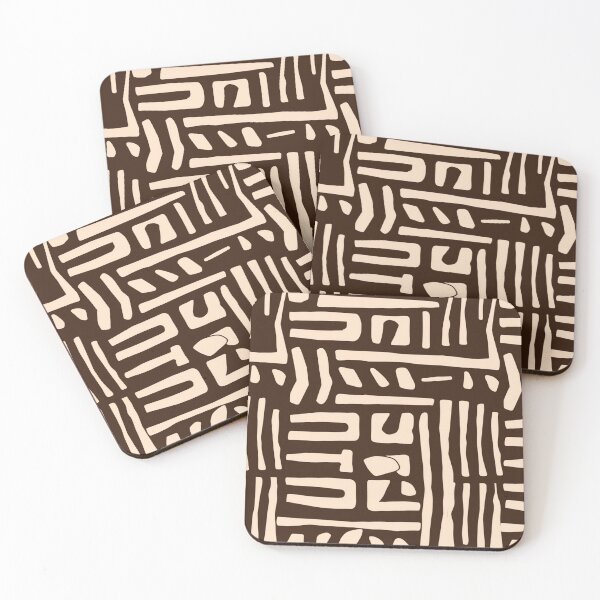 Aperçu de l'œuvre Mudcloth Patterns créée et vendue par SideSignal.