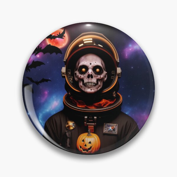Item preview, Halloween in space dead cosmonaut designed and sold by JaroDesign2023.