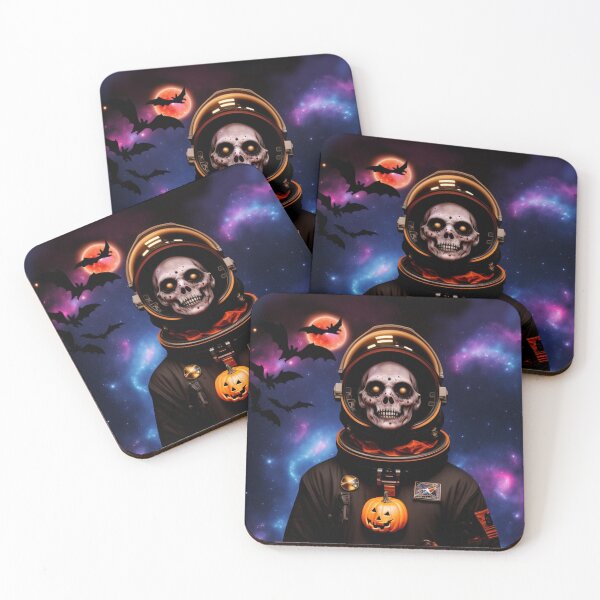 Item preview, Halloween in space dead cosmonaut designed and sold by JaroDesign2023.