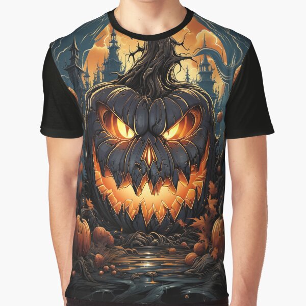 Aperçu de l'œuvre Jack O'Lantern Halloween #1 créée et vendue par KomaVisuals.