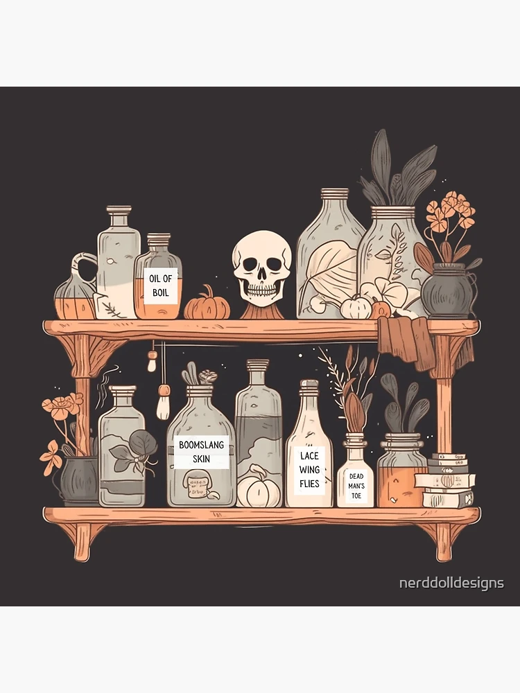 Potion Shelf STICKY Note 