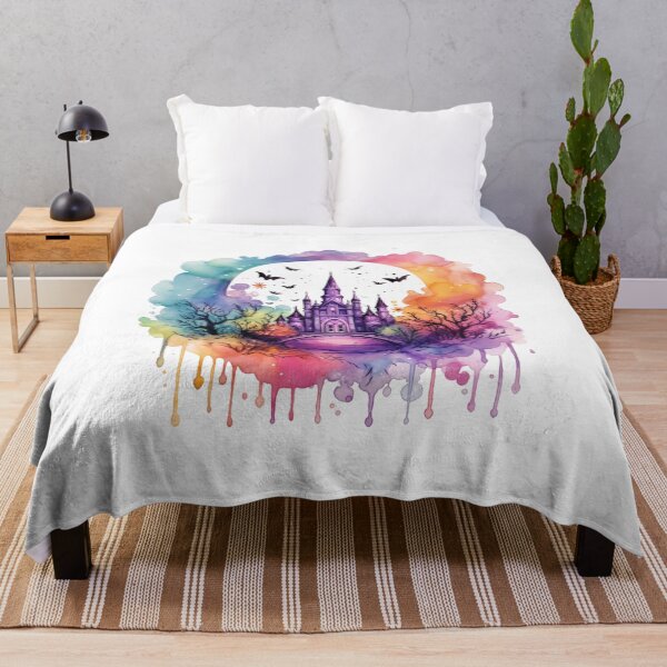 Item preview, Cute Rainbow Witch Halloween Sublimation designed and sold by MyDearWorld.