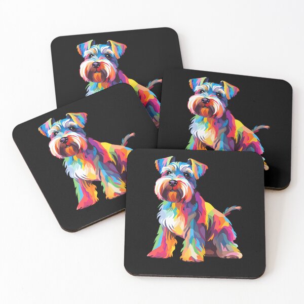 Item preview, Colorful Pop Art Schnauzer designed and sold by Ripper19.