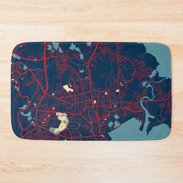 Item preview, Phuket City Map of Thailand - Hope designed and sold by deMAP.