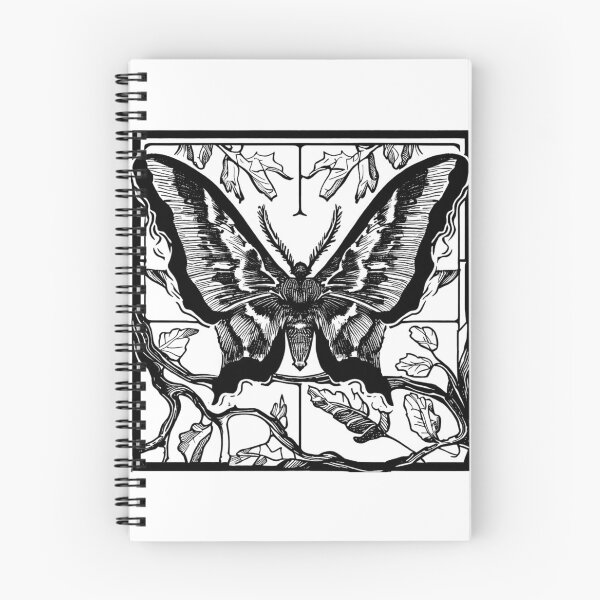 Item preview, Ilustración de polilla Art Nouveau designed and sold by WildComfrey.