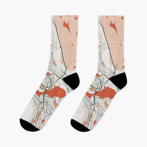 Item preview, Bergen City Map of Vestland, Norway - Bohemian designed and sold by deMAP.