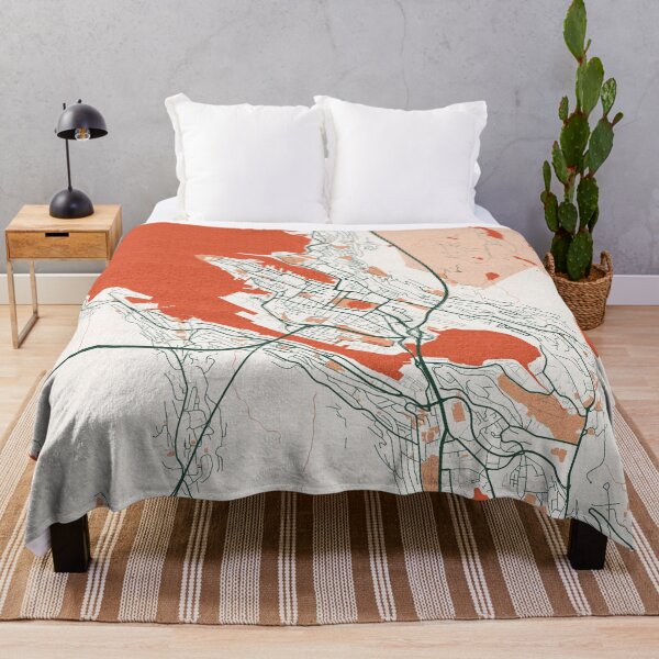 Item preview, Bergen City Map of Vestland, Norway - Bohemian designed and sold by deMAP.