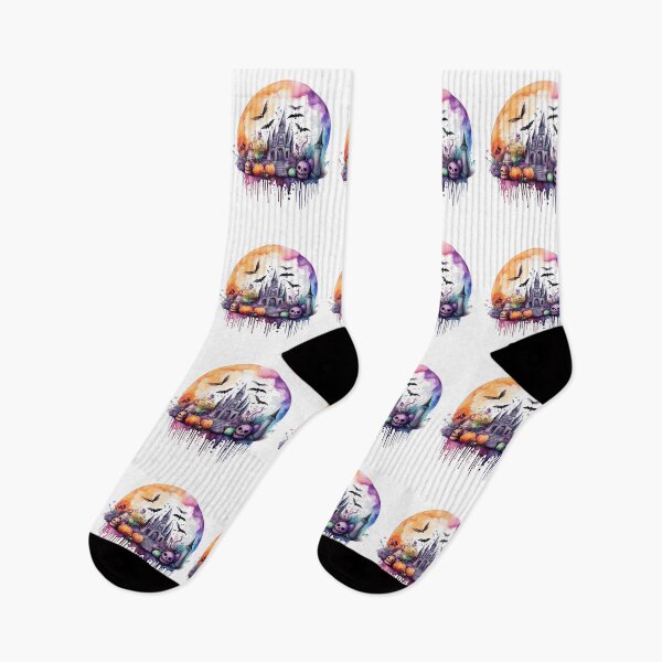 Item preview, Cute Rainbow Witch Halloween Sublimation designed and sold by MyDearWorld.