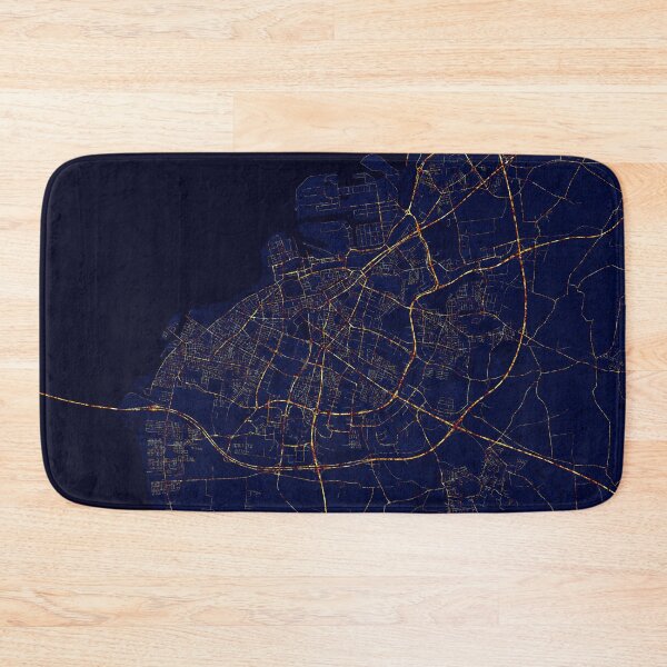 Item preview, Malmo, Sweden Map - City At Night designed and sold by deMAP.