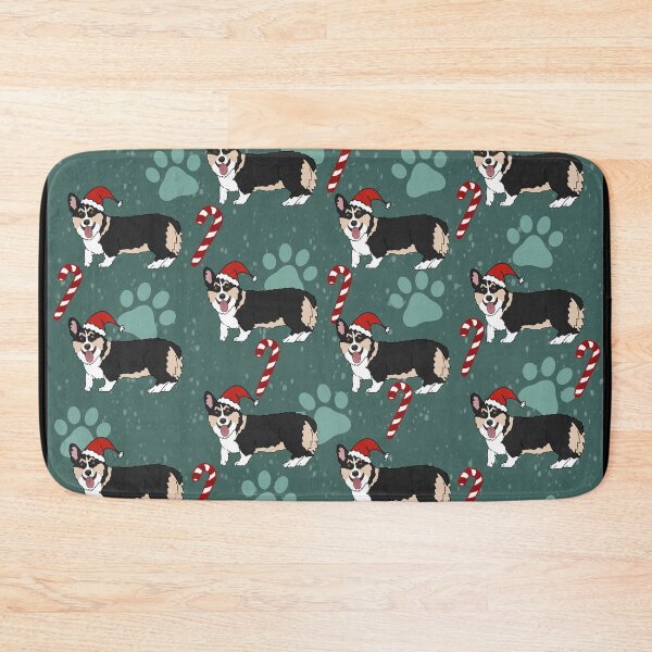 Item preview, Christmas Corgi Pattern designed and sold by KantstandyaC.
