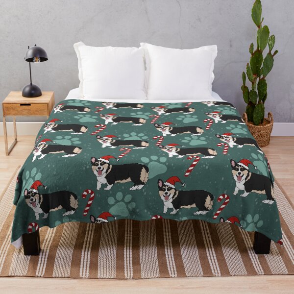 Item preview, Christmas Corgi Pattern designed and sold by KantstandyaC.